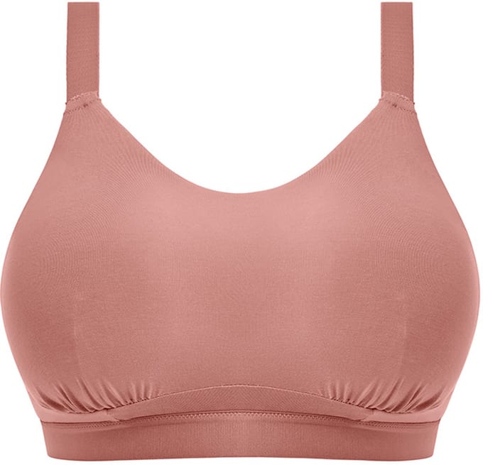 Elomi Downtime Grote Maten Bralette - Ash Rose