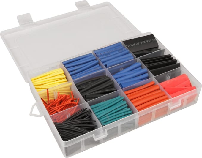 Krimpkous assortiment - 560 delig - 45mm - Meerkleurig