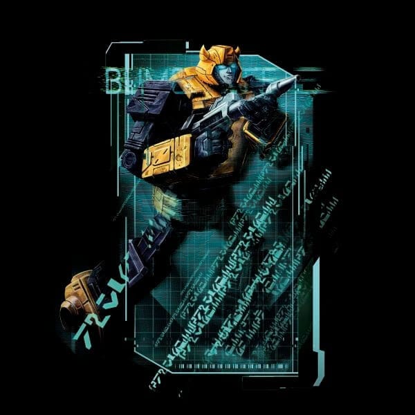 Transformers Bumble Bee Tech Women's T-Shirt - Zwart - S