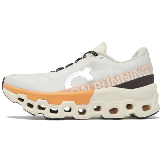 Cloudmonster 2 Ivoor Mandarijn Dames Sneakers Crème 3WE10113202 36.5 beige