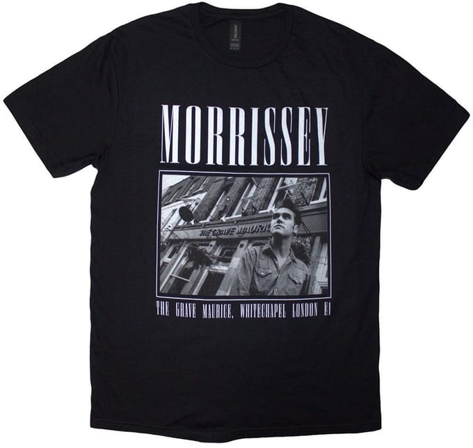 Morrissey - Whitechapel Heren T-shirt - S - Zwart
