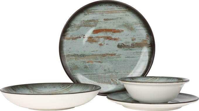 Bonna serviesset - Madera - 24 delig - 6 persoons - Porselein