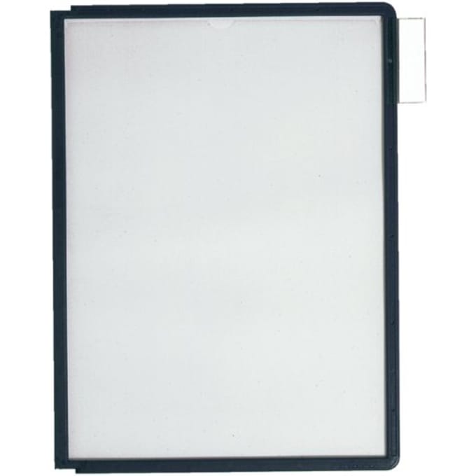 DURABLE lijsten voor SHERPA® lijstsystemen, polypropyleen, DIN A4, 5/VE Zwart