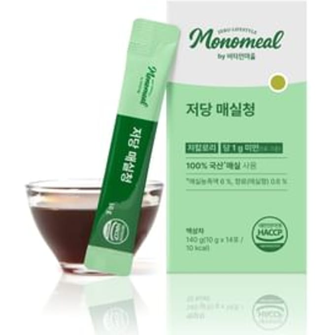 Monomeal Low-Sugar Plum Concentrate 10g x 14 sticks