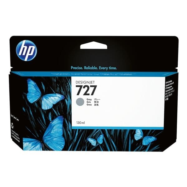 HP B3P24A nr. 727 inktcartridge grijs hoge capaciteit (origineel)