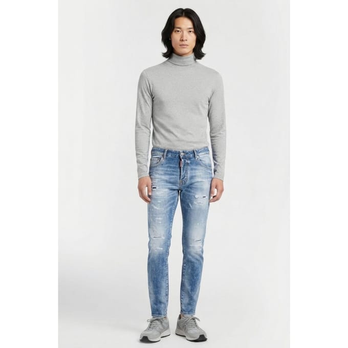 Dsquared2 Jeans Blue Größe: W52 | Skinny Pants Outlet | Herren | Blau