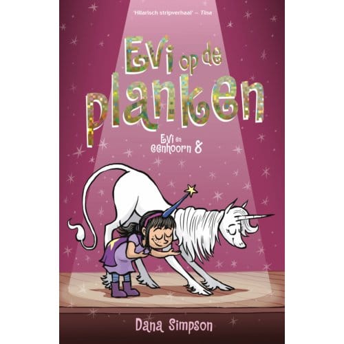 Evi en eenhoorn - 8. Evi op de planken Voorleesboeken