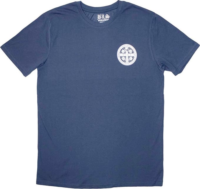 Black Label Society - Mini SDMF Emblem Heren Tshirt - S - Blauw