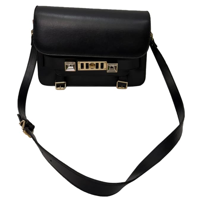 Proenza Schouler PS11 Classic Bag in Zwart Kalfsleer