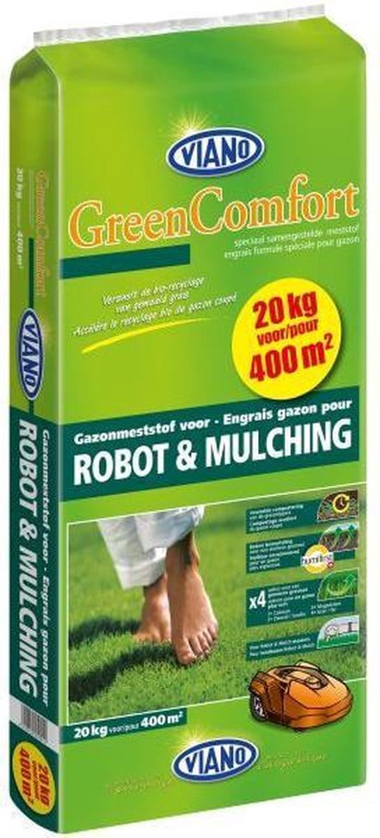 Viano Gazonmeststof Robot & Mulching 20kg