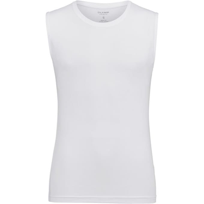 OLYMP Level Five T-Shirt voor eronder, Body Fit, Wit