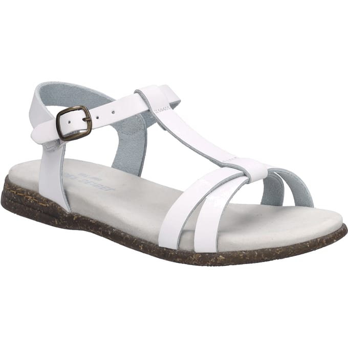 JOSEF SEIBEL Dames Sandaal Fabricia 01 in wit