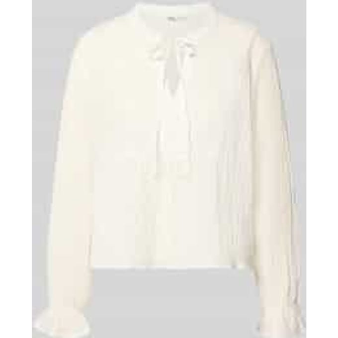 Regular fit blouse met lange mouwen met intarsia model 'ViCKY LIFE'