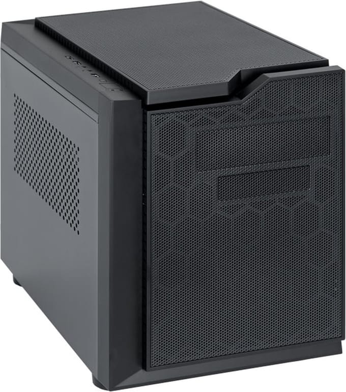 Chieftec CI-01B-OP Serie - Pc-behuizing - mATX - Zwart - Zonder Voeding