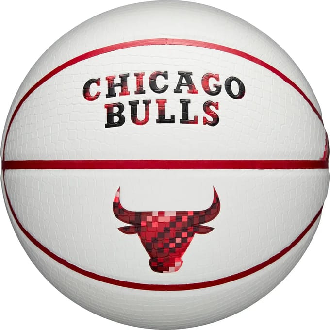 Basketbal Wilson NBA Team Pixel Chicago Bulls