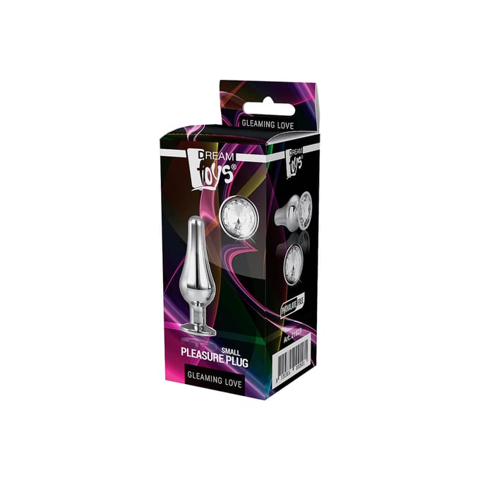 Dream Toys - Gleaming Love Silver Pleasure Plug - S