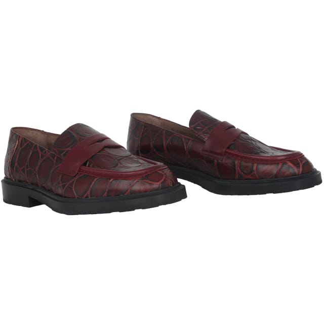 Wonders Ned - dames instapper - Rood - maat 36 (EU) 3 (UK)