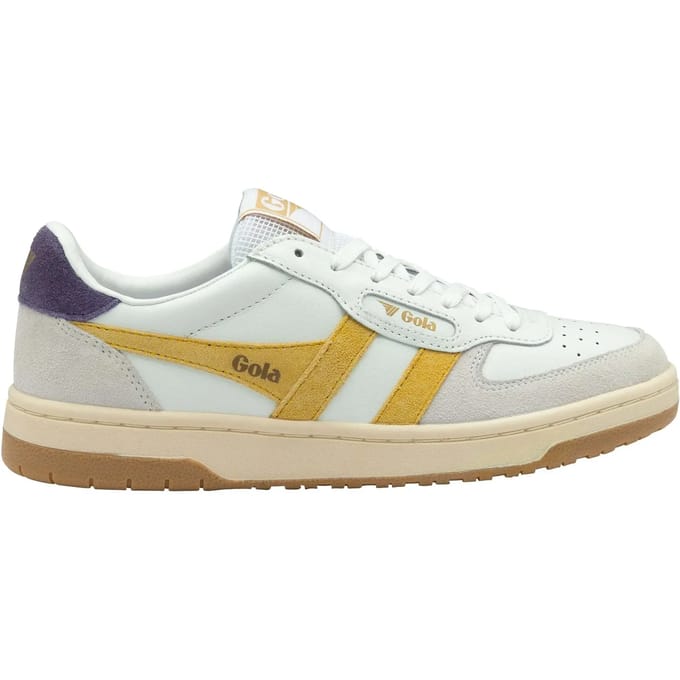 Gola Hawk - Damesschoen - Wit-Pollen-Plum