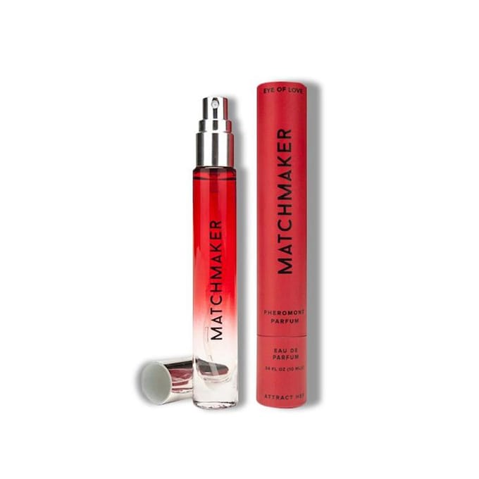Œil d'Amour - Parfum avec phéromones pour femmes Entremetteur Diamant Rouge 10 ml