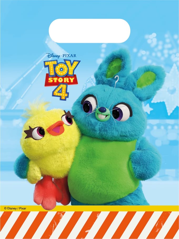 Vegaoo - 6 Toy Story 4 cadeauzakjes