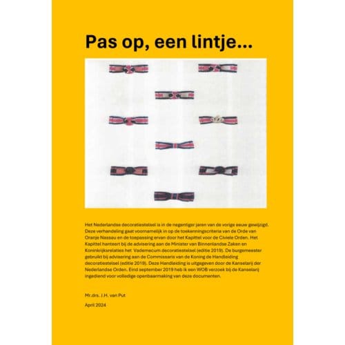 Pas Op, Een Lintje - Sjef van Put