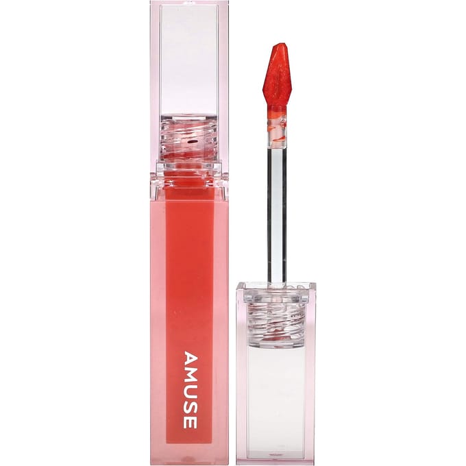Amuse, Dew Tint, 01 Ravien Coral, 4g (0,14 once) red