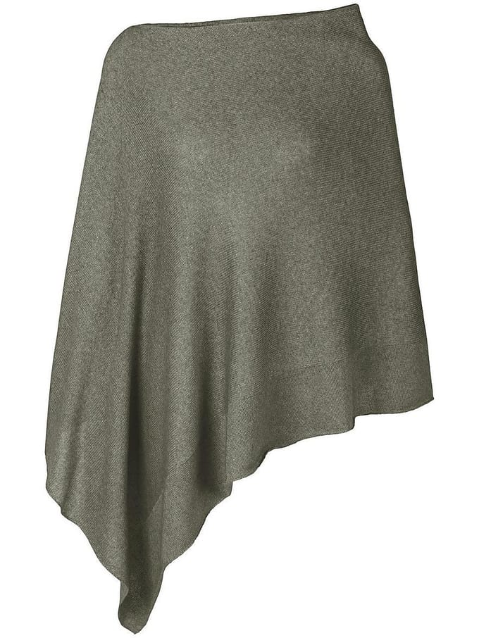 Poncho in asymmetrisch model Van Peter Hahn groen
