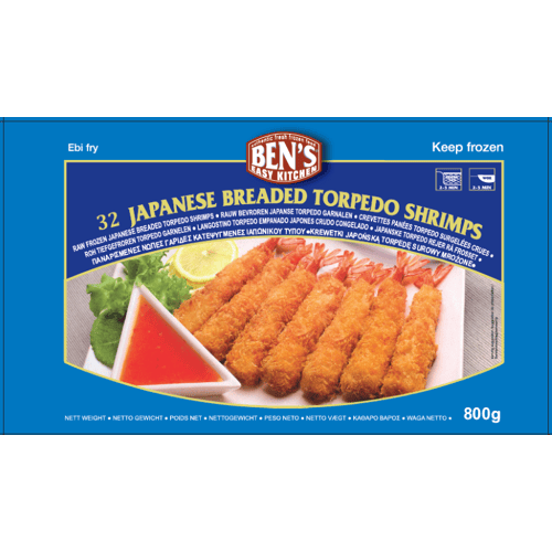 Ben's Japanse Ebi Fry Torpedo - 800 g