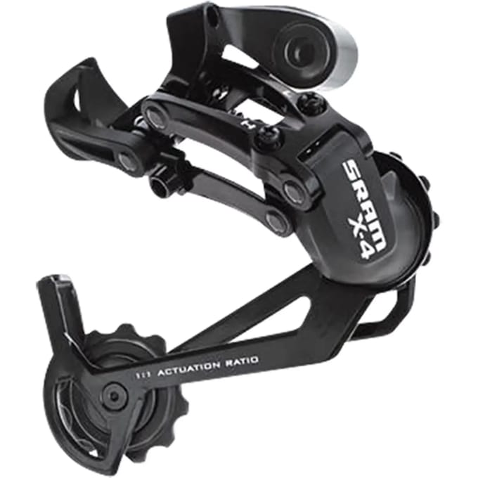 Achterderailleur lange kooi Sram X4