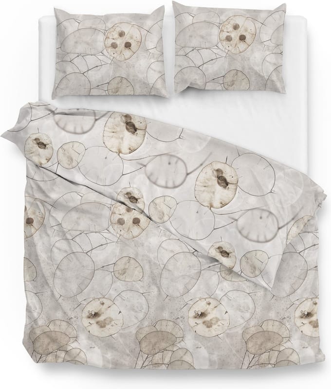 Zo! Home Moren Dekbedovertrek - Lits-jumeaux - 240x200/220 cm - Taupe