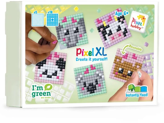 Pixelhobby XL Themabox Kawaii Wilde Dieren