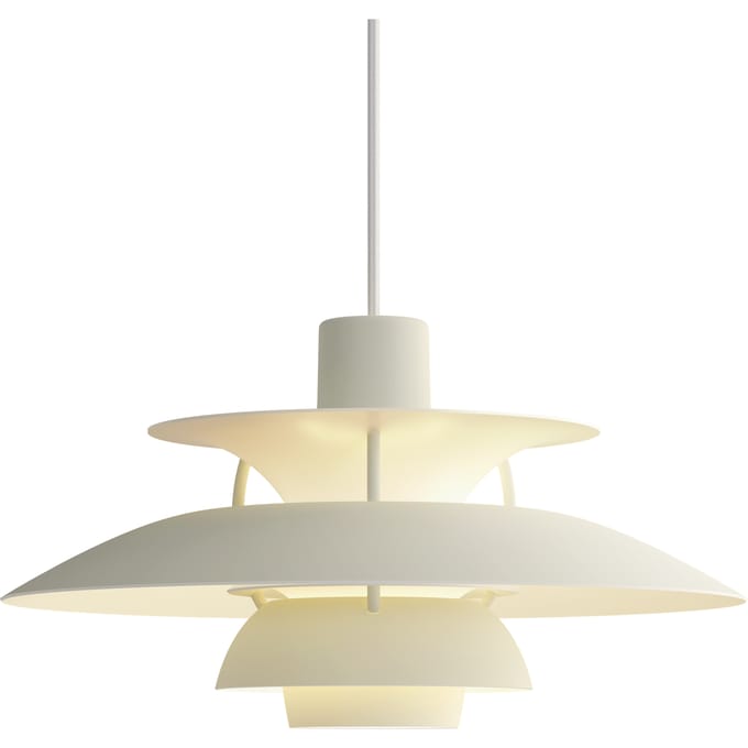 Louis Poulsen PH5 mini hanglamp Monochroom 2024 - pale pewter
