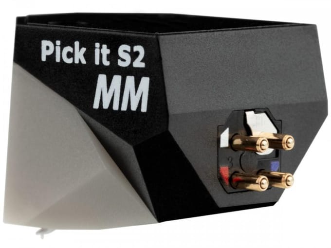 Pro-Ject Pick It S2 MM Moving Magnet Cartridge uit de ORTOFON 2M-serie., Pro-Ject zwart