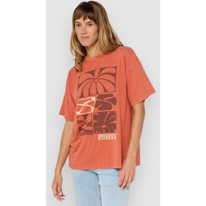 Rip Curl Oceanic Heritage T-Shirt rood