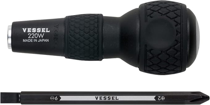 Verwisselbare Schroevendraaier - Bitschroevendraaier Set - Precisiewerk - Ergonomisch Handvat - 16cm Lengte