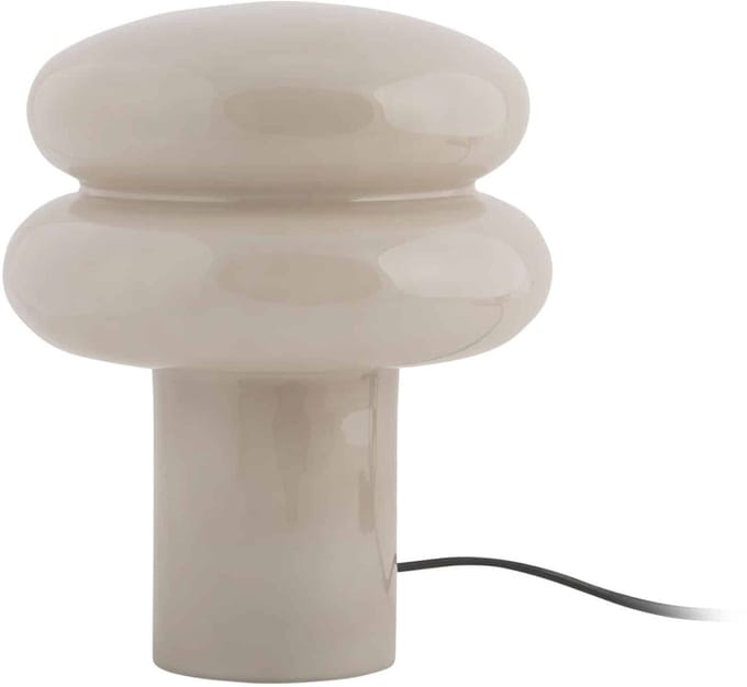 Leitmotiv Tafellamp Incesante Double Ring - Warmgrijs - Ø20cm - Modern