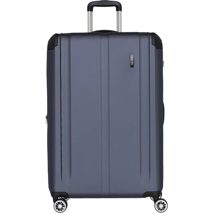 Travelite Harde Koffer / Trolley / Reiskoffer - 77 cm (Extra Large) - City - Blauw