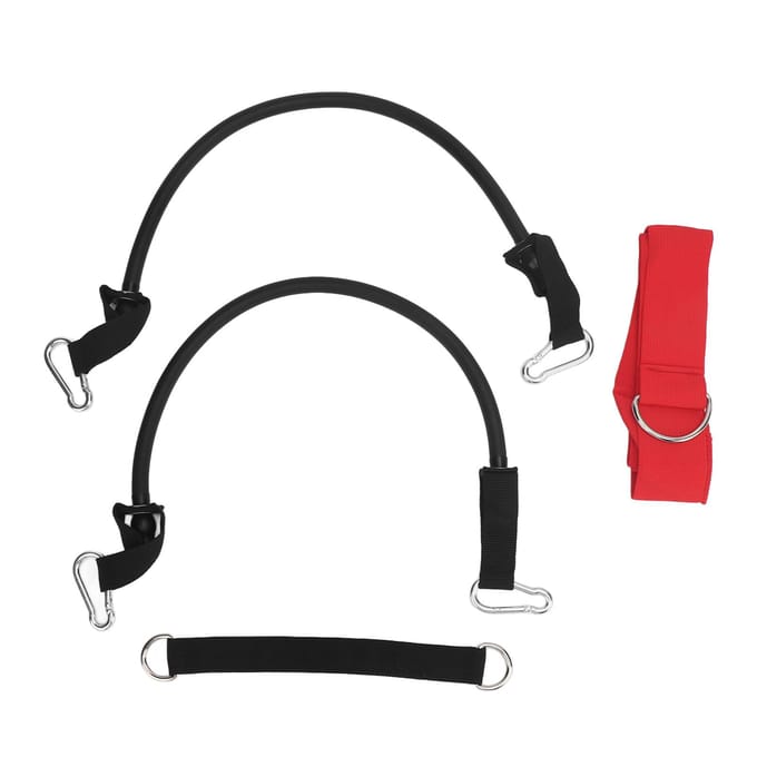 Ceinture d'aide à l'entraînement de la rotation du swing de golf Corde d'entraînement de swing de golf Sangle d'exercice Accessoires de golf multifonctions Red