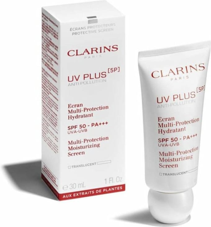 Clarins UV Plus Anti Pollution Multi-Protection Moisturizing Screen SPF 50 - 30 ml - Dagcrème