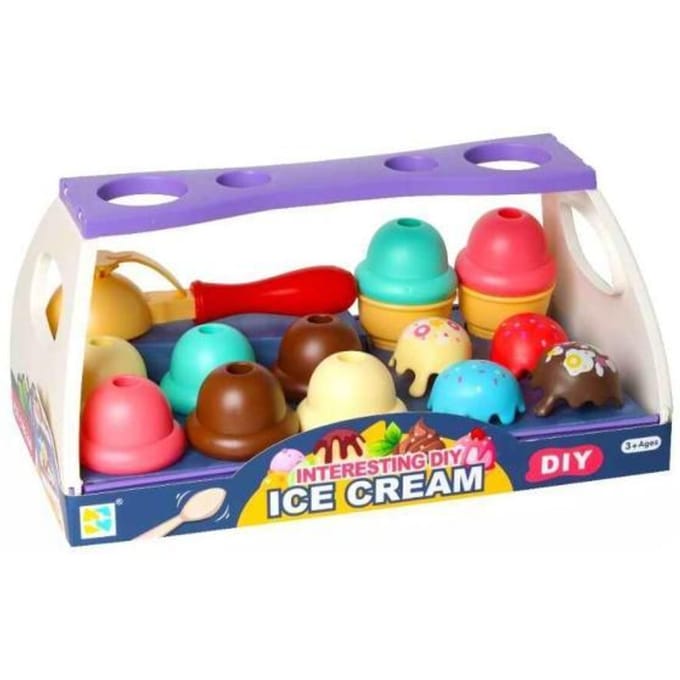 Ice Cream draagtray 16dlg met ijsjes