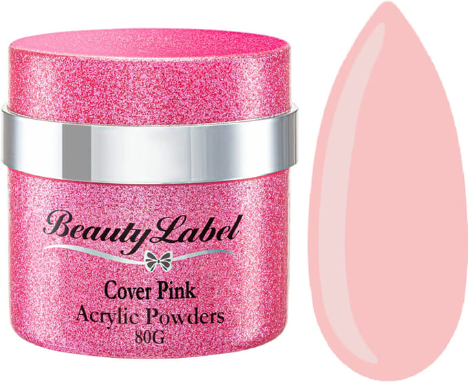 Beauty Label Acrylic Powders - Cover Pink 40g