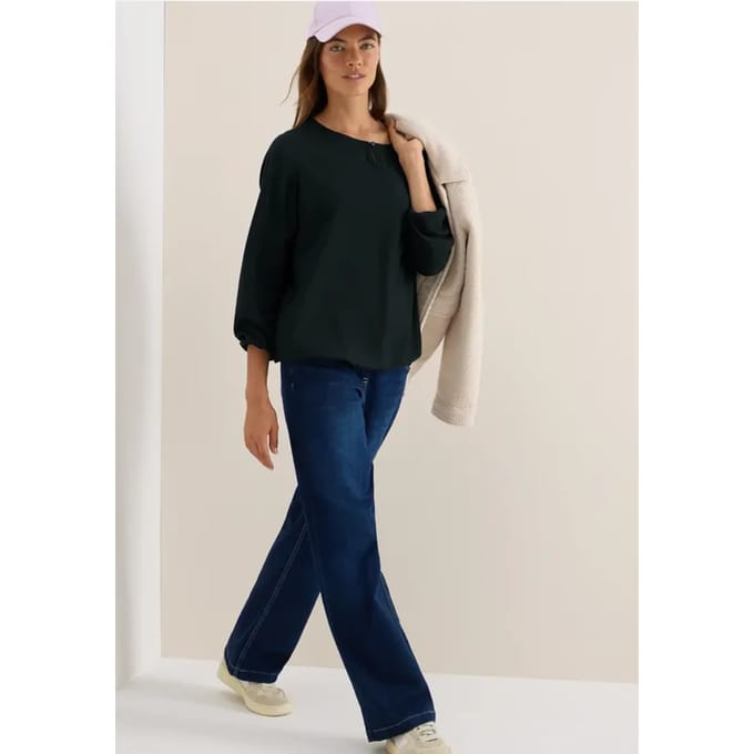 Blouse in effen kleur