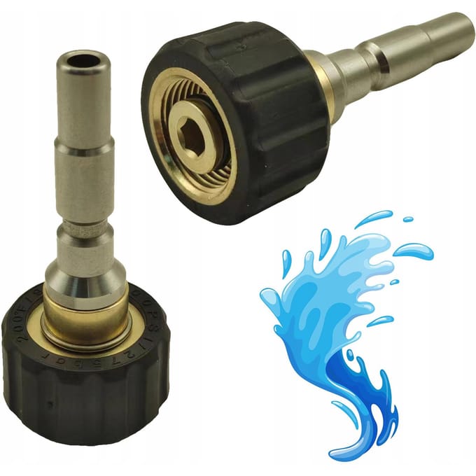 Rosfix Adapter Vervanging Spuitaccessoire - M22x1,5 Buitendraad 14mm - Compatibel met