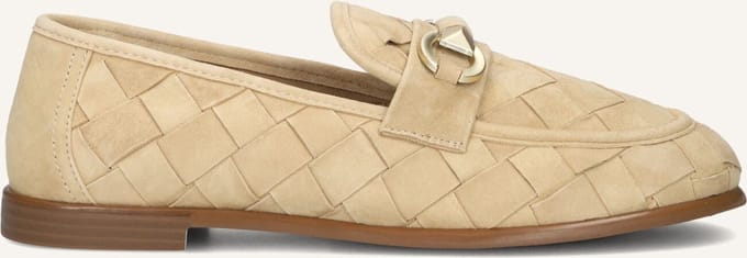 STEFANO LAURAN D24083 Loafers Dames - Instappers - Beige - Maat 41