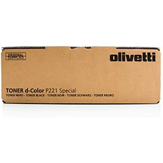 Olivetti B0767 toner cartridge zwart hoge capaciteit (origineel)