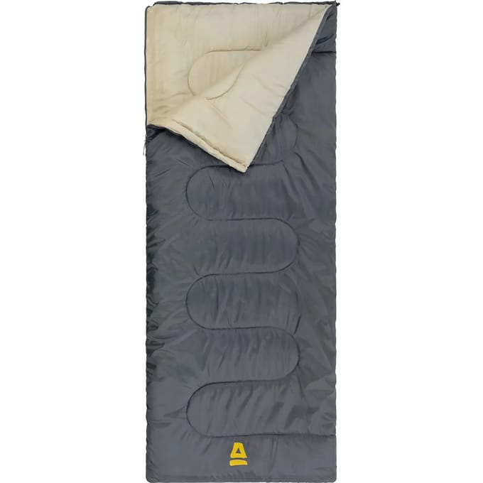 Abbey Camp Slaapzak 3 seizoenen - Dekenmodel - Blauw - 210 x 85 cm - Koppelbaar en Extra Ruim