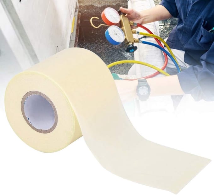 Dailygoods- PVC-wikkeltape 11 meter - Airconditioningslangverband