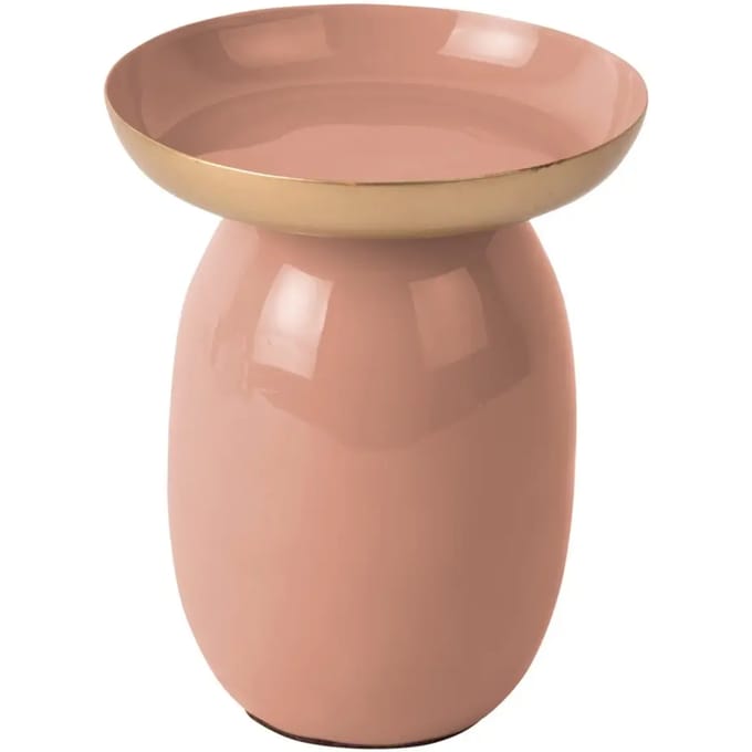Present Time - Houder voor stompkaarsen 'Mila' - Maat L (Roze)