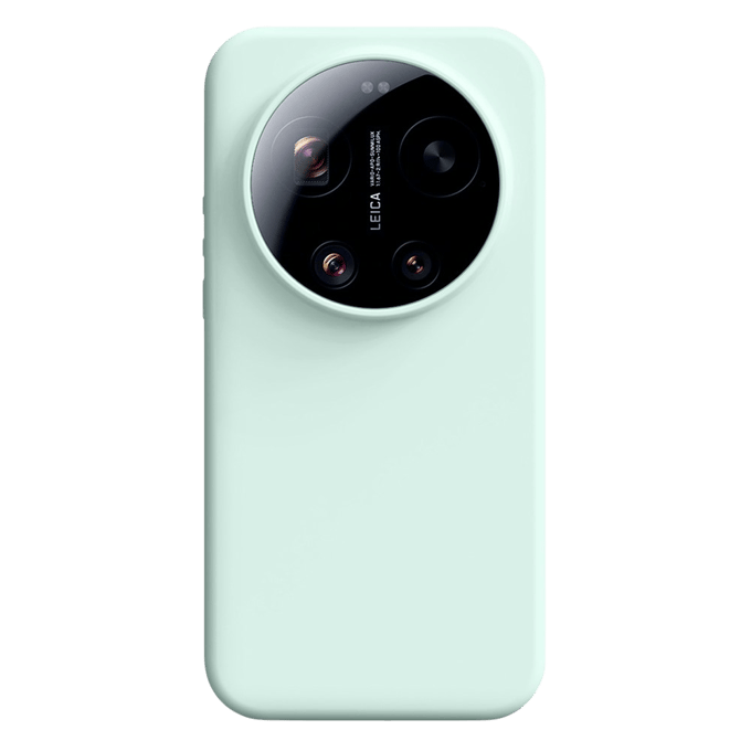 Mocaa Xiaomi 17 Ultra Siliconen Hoesje Lichtgroen