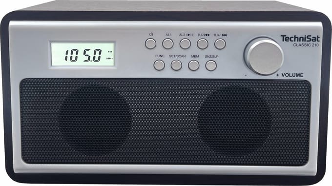 Technisat Classic 210 - FM-radio met bluetooth - stereo - wenge hout